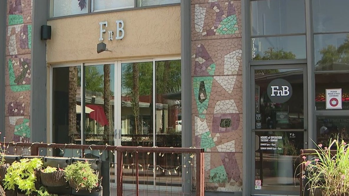 FnB Restaurant in Scottsdale to require proof of COVID-19 vaccination to dine in